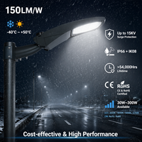 Projecteurs LED de rue étanches IP66 SMD pour routes, extérieur, zones rurales et chantiers, 100W, 150W, 200W, 300W – Vente chaude