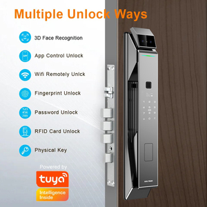 Tuya <b>Wifi</b> 3d Face Recognition Fingerprint <b>Smart</b> Door Lock With <b>Camera</b> Biometric <b>Smart</b> Lock Door Fully Automatic <b>Smart</b> Digit Lock - Product Image 4