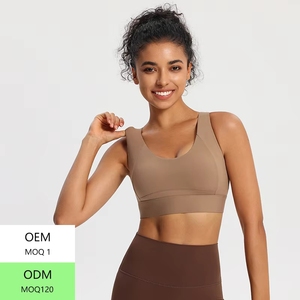 Sujetador deportivo antivibración de alta resistencia para mujer, chaleco ajustado para yoga, pilates, correr, fitness al aire libre, transpirable, sin costuras - Product Image 3