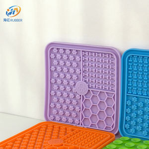 Slow Feeder rutsch feste haltbare Haustier Silikons chale Gummisc halen für Hunde und Katzen Langsam fütternde Matten <span class=keywords><strong>Dog</strong></span> Lick Mat Silikon - Product Image 4