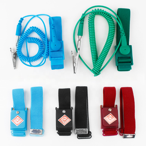 Correa de muñeca antiestática Original reutilizable, pulsera antiestática ajustable, <span class=keywords><strong>ESD</strong></span> - Product Image 3