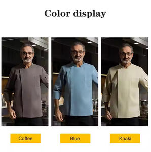 El mejor uniforme de chef resistente a altas temperaturas, ropa de cocina a prueba de suciedad, trabajadores de restaurantes y bares - Product Image 3