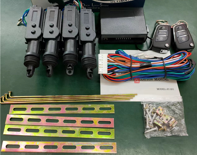 Wholesale Remote Control Central Door Locking  Unlock System With 4 Actuators  Lock System for Car