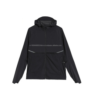 เสื้อแจ็คเก็ตกันลมสำหรับผู้ชายแบบขายส่งสำหรับกิจกรรมกลางแจ้ง ปั่นจักรยาน วิ่ง และออกกำลังกาย - Product Image 2