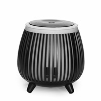 Humidificateur d'aromathérapie alimenté par USB 5V, design vertical à lattes, port en T, diffuseur d'huiles essentielles, chambre à coucher, plastique changeant de couleur