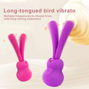 Vibrador Estimulador de Clítoris y Punto G con Lengua de Silicona en Forma de Conejo, con Succión, Alimentación USB, Juguete Sexual para Mujeres - Product Image 2