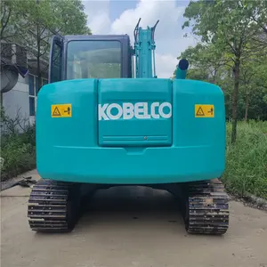 Sıcak satış kullanılan mini Kobelco sk75 ikinci el paletli kazıcı 100% japonya orijinal