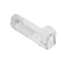 Piège à souris en plastique à capture vivante, type pédale, sécurité, protection de l'environnement, non toxique, conception de cage longue