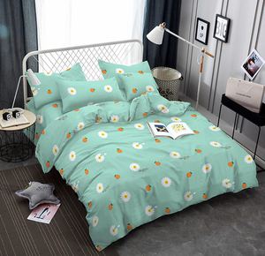 Bán Buôn Trung Quốc Nhà Sản Xuất Vải Polyester Vải Cho Comforter Set Giường Sang Trọng Bộ Đồ Giường Nữ Hoàng Tấm Set-Khách Sạn Sang Trọng 1800 - Product Image 5