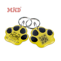 Großhandel Custom NFC NTAG 213 NTAG 215 NTAG 216 Smart RFID Hund Epoxy QR Code Haustier ID Tag
