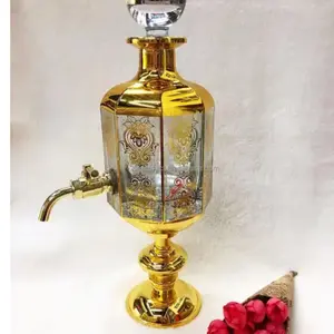 Decanter per bottiglie di vetro profumo senza piombo fatto a mano stile arabo