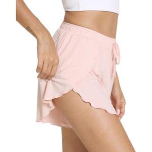 Pantalones Cortos de Pijama Personalizados para Mujer, Sueltos, Cómodos y Ligeros, de Viscosa de Bambú, Tallas S a XXL - Product Image 4