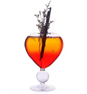 310 мл, оптовая продажа от производителя, изготовленный на заказ, бокал для красного вина с прозрачным сердечком для ужина - Product Image 3
