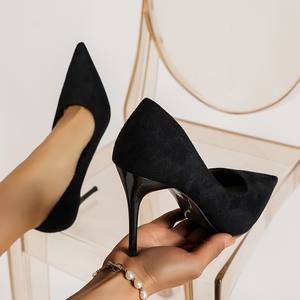 <span class=keywords><strong>Scarpe</strong></span> con tacchi alti da <span class=keywords><strong>donna</strong></span> di design Sexy 0901 4 colori da <span class=keywords><strong>donna</strong></span> in pelle scamosciata tinta unita super sottili tacchi alti taglia <span class=keywords><strong>35</strong></span>-43 - Product Image 6