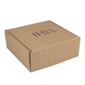 ¡Venta caliente! Impreso personalizado Kraft marrón de embalaje de papel corrugado <span class=keywords><strong>caja</strong></span> de correo <span class=keywords><strong>caja</strong></span> de envío - Product Image 3