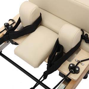 Tốt nhất chuyên nghiệp thương mại di động Pilates cải cách máy gỗ sồi có thể gập lại tập thể dục thiết bị kéo dài cho sức khỏe cơ thể - Product Image 2