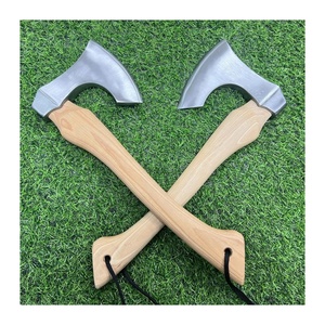 Hâche de ragnar hache en acier au carbone forgé viking