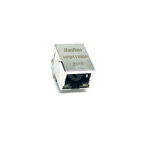 Transformateur de réseau RJ45 authentique HR911105A avec lumière HY911105A, filtre réseau