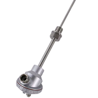 Sensor de Temperatura Pt100, Transmisor a Prueba de Explosiones 4-20ma, Alta Temperatura, Acero Inoxidable, IP65, OEM SANHE WZP
