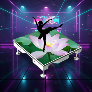 Usine de Offre Spéciale Piste de <span class=keywords><strong>danse</strong></span> Écran de carrelage de sol led interactif Écran tactile led interactif Panneaux d'écran mural OEM étanches - Product Image 1