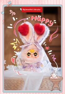 Official Baby Three 7-12y Dreaming of Lolita 100% Series Blind Box Materiale ABS Ornamento in Vinile Peluche Regalo - Product Image 6