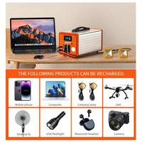 Batterie solaire portable de haute qualité 220V 300W, vente en gros, chargeur mobile personnalisé, alimentation de secours