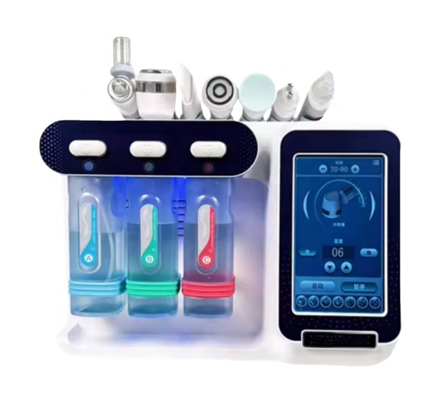 Beauty Salon 7 in 1 Hydro Dermabrasion Machine Aqua Peeling Diamond Hydro Dermabrasion Oxygene Infusion Facial Machine
