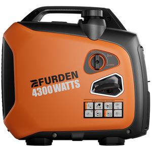 เครื่องกำเนิดไฟฟ้าแบบพกพา Efurden EDOG12 3.3KW ใช้เชื้อเพลิงเบนซิน 4 จังหวะ เฟสเดียว 120V 230V ความถี่ 60Hz ได้รับการรับรองมาตรฐาน EPA พร้อมระบบสตาร์ทแบบดึงกลับ - Product Image 2