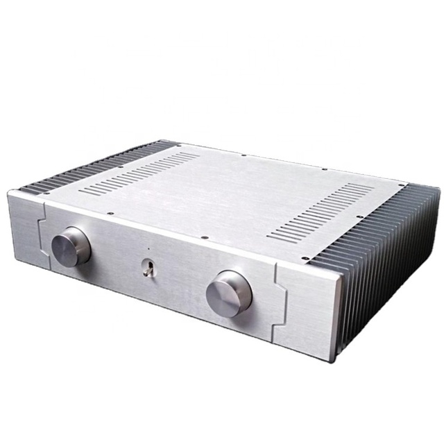 BRZHIFI 4309 Stylish Audio System Full Aluminum Power Amplifier Chassis / AMP Enclosure / case BOX