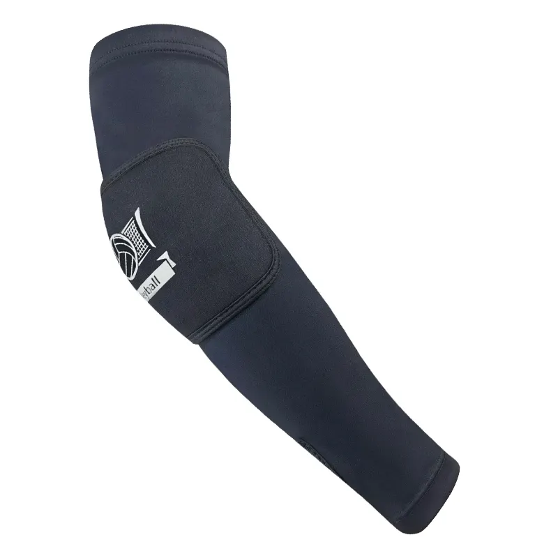 Manicotto del braccio imbottito a gomito a compressione in Nylon per tiro a basket da Badminton personalizzato