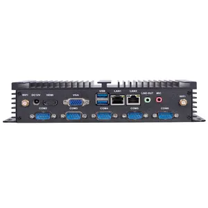Embedded Industrial Pc China Cheap Fanless 6xRS232 And 8xUSB With 1 LPT Port 1037U I3 I5 I7 Computer Pc