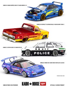 <span class=keywords><strong>โมเดล</strong></span>รถเหล็ก Kaido House 1:64 Impreza WRX STI KAIDO WORKS V1 รุ่นอัลลอยด์ ฝากระโปรงเปิดได้ ของสะสมสำหรับนักสะสม - Product Image 2