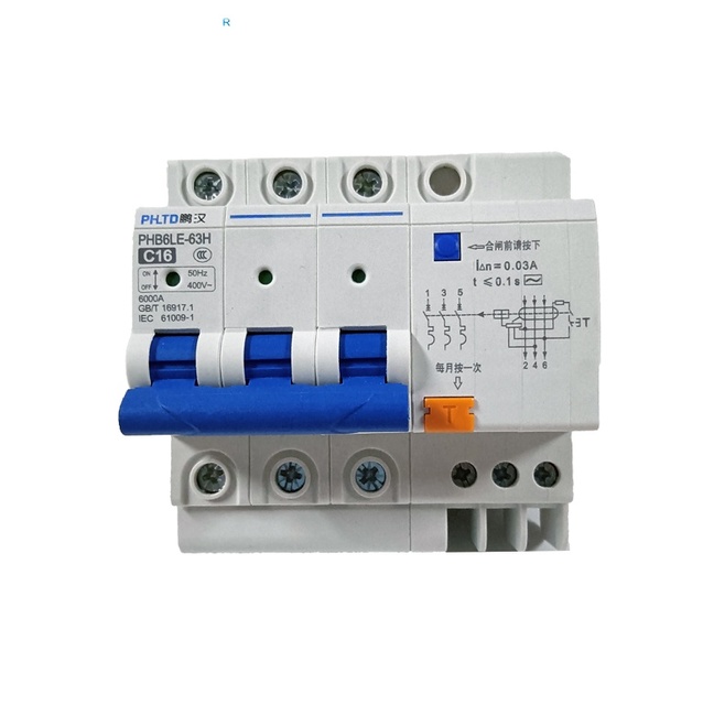 3P 16A RCCB Sell New Type Leakage Circuit Breaker General Electric Circuit Breakers Earth Leakage Elcb Device Types of Elcb