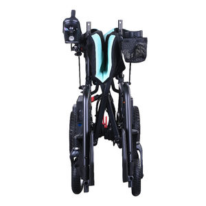 <span class=keywords><strong>Silla</strong></span> <span class=keywords><strong>de</strong></span> <span class=keywords><strong>Ruedas</strong></span> Eléctrica Plegable, Marco <span class=keywords><strong>de</strong></span> Aluminio Portátil, Respaldo y Reposapiés Plegables, Batería Extraíble para Ancianos y Discapacitados - Product Image 5