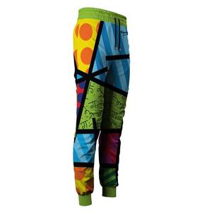 Pantalon de jogging personnalisé pour homme en polyester polaire de haute qualité, dernier design, à prix abordable, avec impression par sublimation - Product Image 2