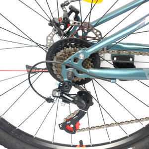 Vélo de montagne pour étudiants et adultes, 26 pouces, <span class=keywords><strong>VTT</strong></span> 24 vitesses, cadre en acier au carbone - Product Image 4
