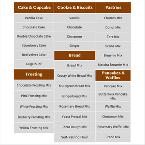 90克美食品质与原始设备制造商和自有品牌解决方案糕点混合烘焙混合优质油条混合 - Product Image 2