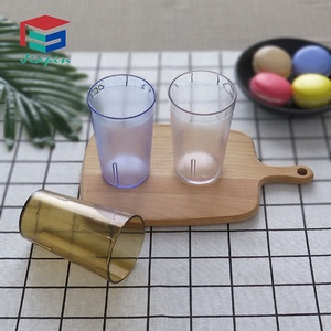 Nóng bán 9oz san cốc nước tái sử dụng thủy tinh nhựa cho cắm trại 280ml nhựa đông lạnh uống Cup cho bán buôn - Product Image 4