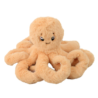 Grand jouet animal en peluche poulpe moelleux doux et mignon créature de la mer peluche PP coton rempli poupée cadeau