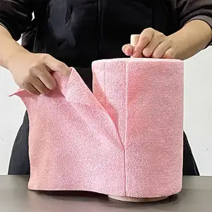 Microfiber Roll Towels Multipurpose Disposable Cleaning Cloth For Car Kitchen Dishwashing Rags Reusable Quick Dry Kitchen Towels