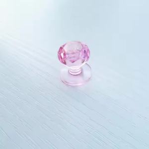 Personnalisé coloré sans poinçon tirer tiroir placard porte crochet poignée Design classique cristal verre manteau crochet pour salle de bain nouveauté crochets - Product Image 3