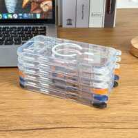 Étui de téléphone magnétique transparent en acrylique en gros avec cordon pour iPhone 17 18 Pro Max 17 Air 16 15 14 Plus 13 12 Pro