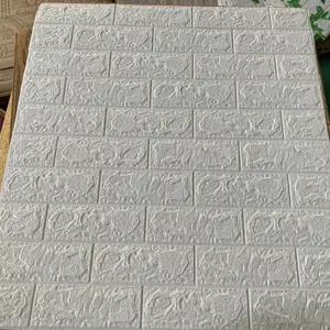 3d köpük tuğla taş duvar sticker