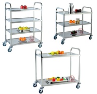 Gewerbliche Catering-Ausrüstung Restaurant-Servierwagen Hotel-Speisenwagen & Servierwagen & Buffetwagen