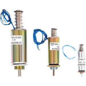 Electroimán de Tubo Redondo Hcne, DC12V 24V 4.2W 7W 10W, Alta Resistencia, Bajo Consumo, Larga Vida Útil - Product Image 4