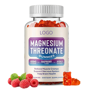 Cuidado DE LA SALUD Suplemento cerebral Magnesio L-Threonate Gummies Magnesio Gummies para la salud ósea - Product Image 1