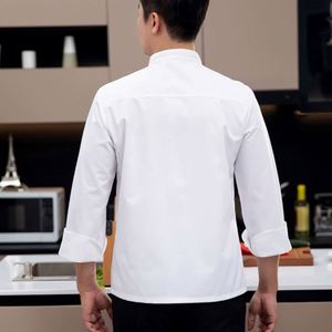 Veste 5XL Courte, Tenue de Travail Médicale Ignifuge, Uniforme à Manches Longues, Ensemble Blouse et Pantalon de Chef pour Femme, Cuisine - Product Image 4