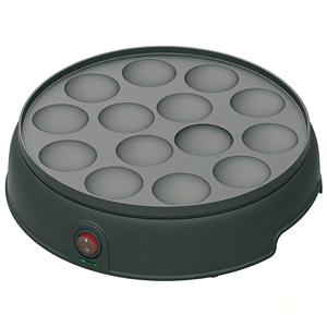 Machine à crêpes <span class=keywords><strong>et</strong></span> gaufres électrique 9,3 pouces, plaque antiadhésive facile à nettoyer, machine à crêpes automatique pour la cuisine à domicile - Product Image 2