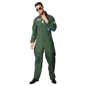 Costume d'uniforme de l'armée américaine personnalisé en gros pour hommes et femmes, cosplay d'Halloween, combinaison de pilote adulte, <span class=keywords><strong>masque</strong></span>, ensembles complets de télévision - Product Image 1