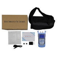 Appareil de mesure Photomètre Localisateur visuel de défauts portable Testeur de câbles à fibres optiques Outil PON OPM pour réseau optique passif PON